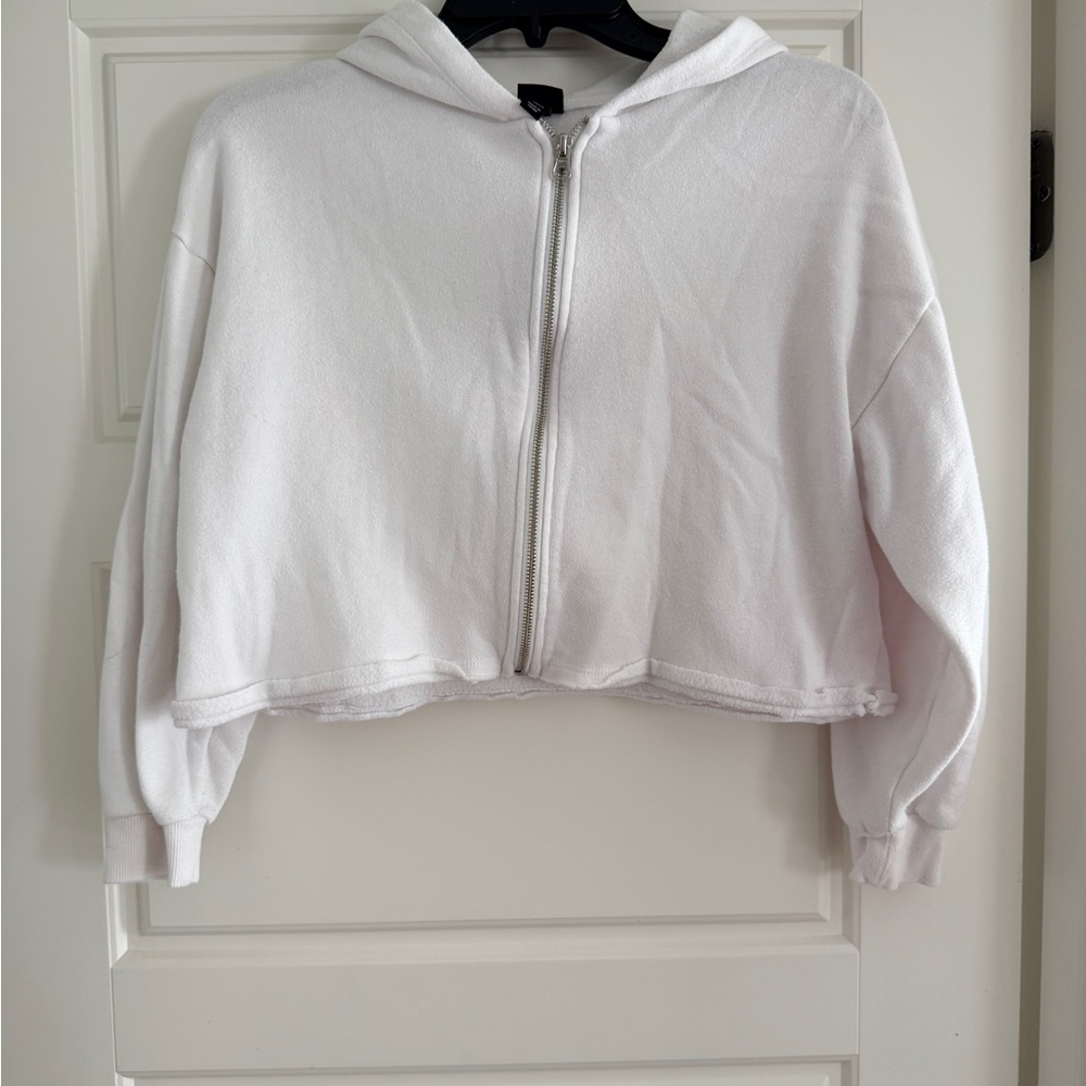 Art Class White Fleece Hoodie